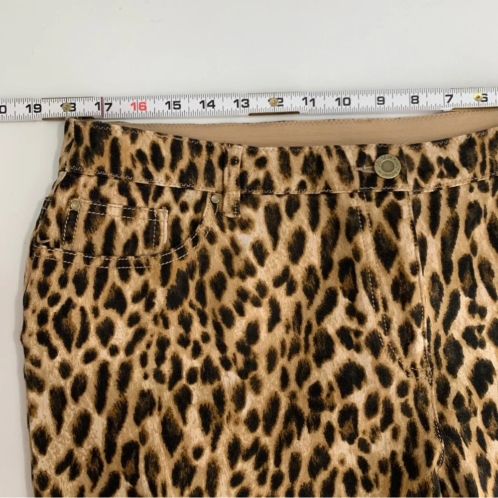 Chico’s So Slimming Getaway Animal Print Pants Size 16